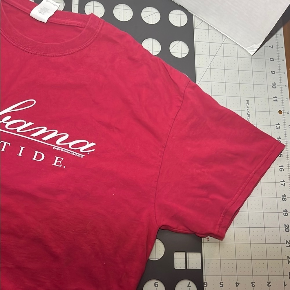 Red Alabama Roll Tide Tee - Picture 5 of 10